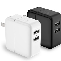เครื่องชาร์จ USB 36W 2 พอร์ต