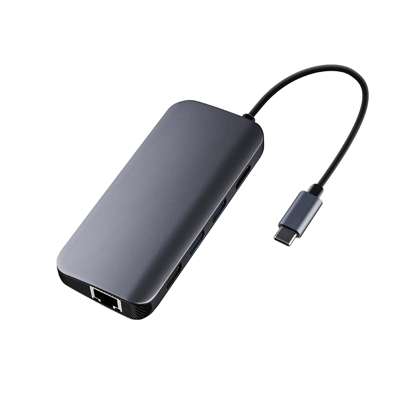 ฮับ ​​USB C 8 in 1