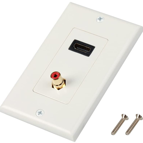 แผ่นผนัง HDMI 3RCA