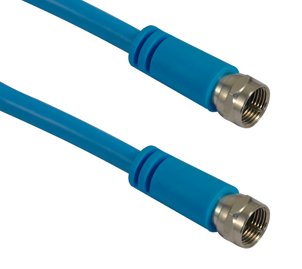 ขั้วต่อ F-Type ของสายจัมเปอร์ RG6